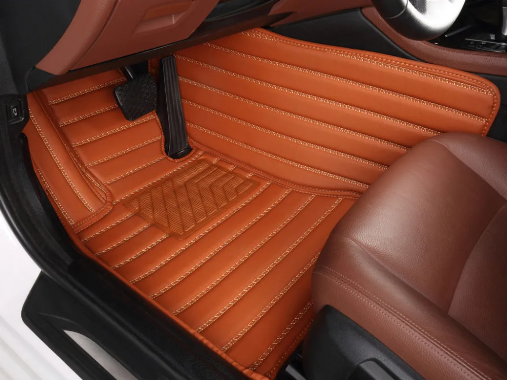 Высоко Качественные ковры! Специальные автомобильные коврики для Volkswagen Tiguan Allspace 5 мест водонепроницаемые ковры для Tiguan