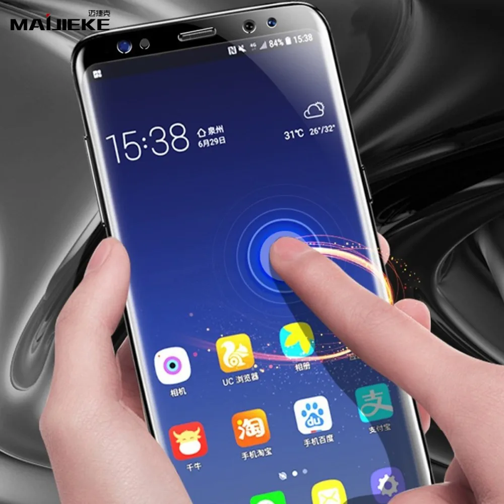 MAIJIEKE Honor 8X нано образная передняя + задняя пленка для Huawei Max Гидрогелевая