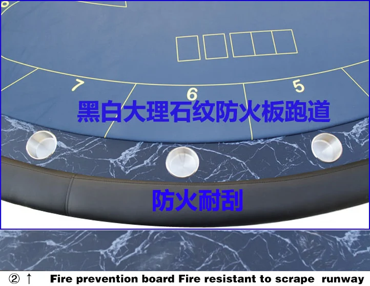 280*140 см 6 цветов казино покер стол Техасский Холден баккара квадратный tbile с 10 игроков