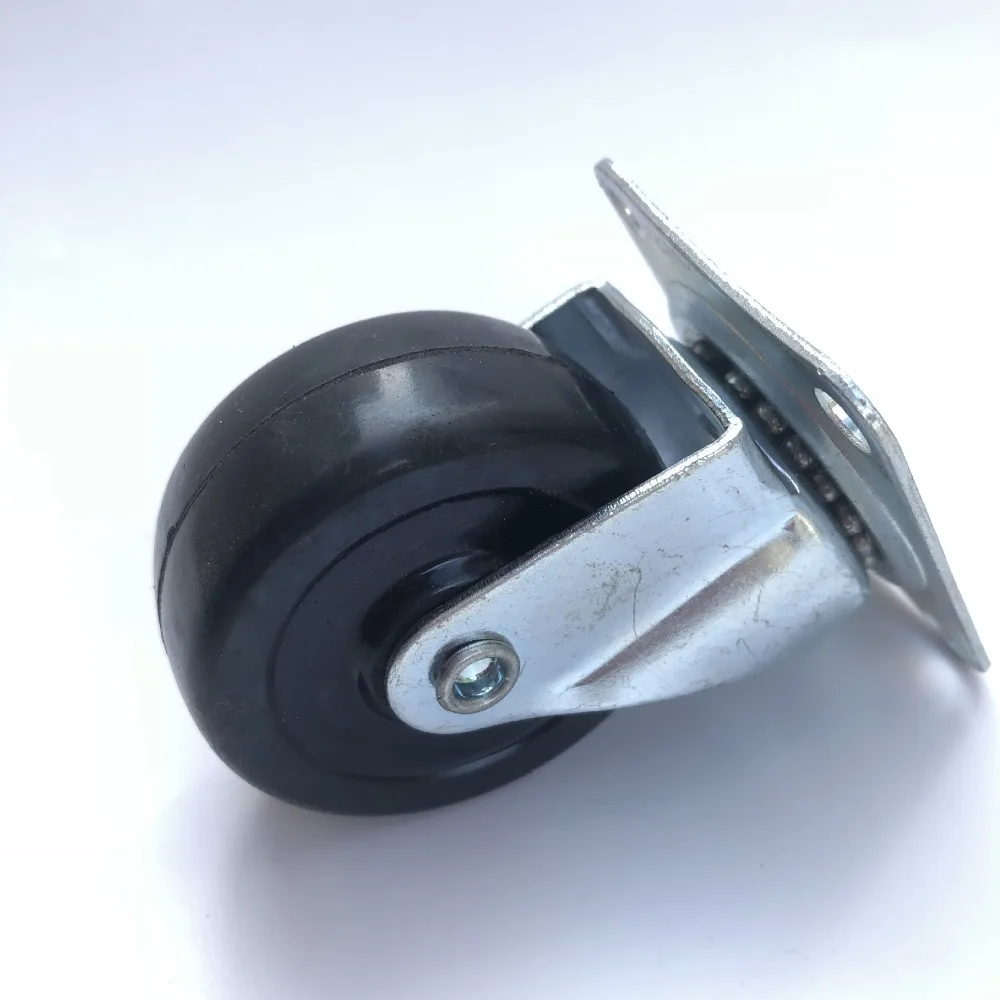 4Pcs For Auto Parts Transmission Bracket Wheel Engine Crane Rim Caster Full Iron Universal Wheel jack universal wheel