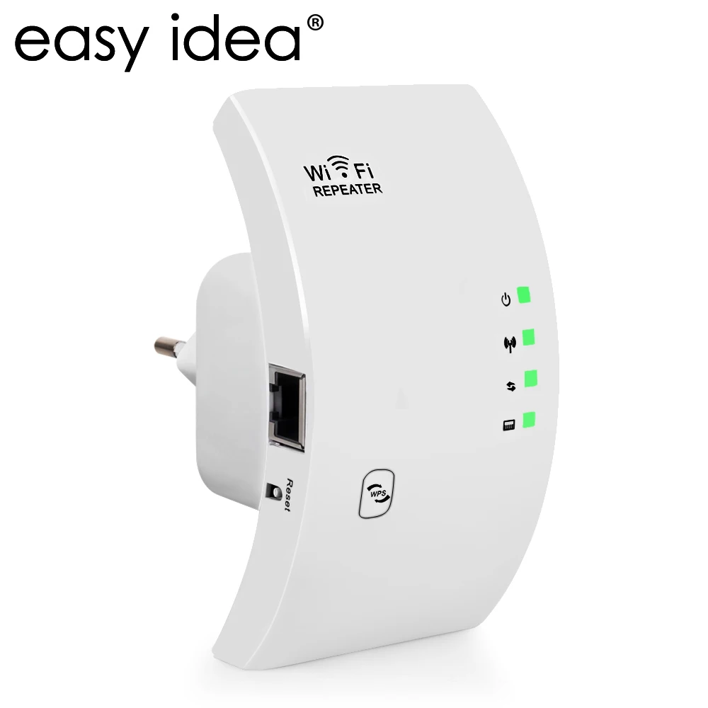 

EASYIDEA Wireless WIFI Repeater 300Mbps Wifi Amplifier 2.4G Range Extender 802.11N/B/G Signal Booster Repetidor AP/Repeater Mode