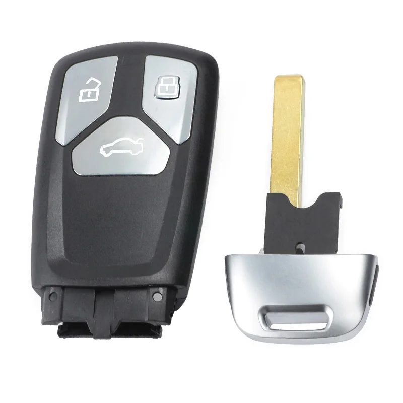 KEYECU 315/ 434MHz 8S0 959 754 Keyless Entry 3 Button Smart Remote Key Fob for Audi A4 A5 Q7 SQ7 2017-up