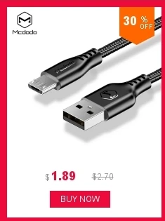 Mcdodo Micro USB кабель 2.1A кабель для быстрой зарядки 2 м 1,5 м 1 м кабель для передачи данных Microusb для samsung Xiaomi HUAWEI LG кабель для мобильного телефона