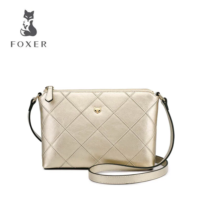 

FOXER brand bags Female killer bag Shoulder bag handbag 2018 new European and American tide casual wild Messenger bag