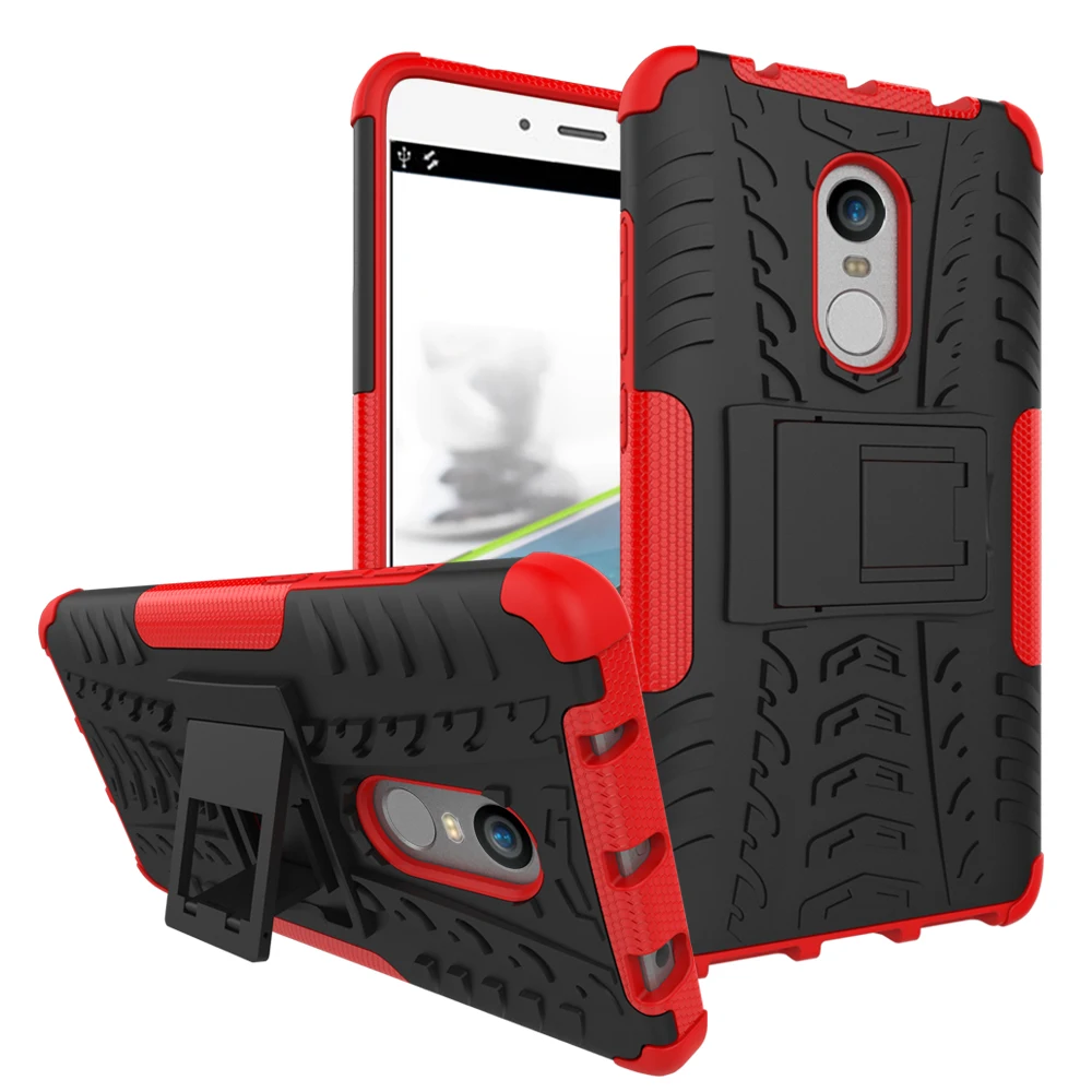 

Luxury Cases Cover TPU +PC Stand Phone Case For Xiaomi Redmi 4 4A 3S 3 S 4X 5 Plus Note 3 4 5 Pro Prime 4X 5A Mi A1 A2 F1 5X S2