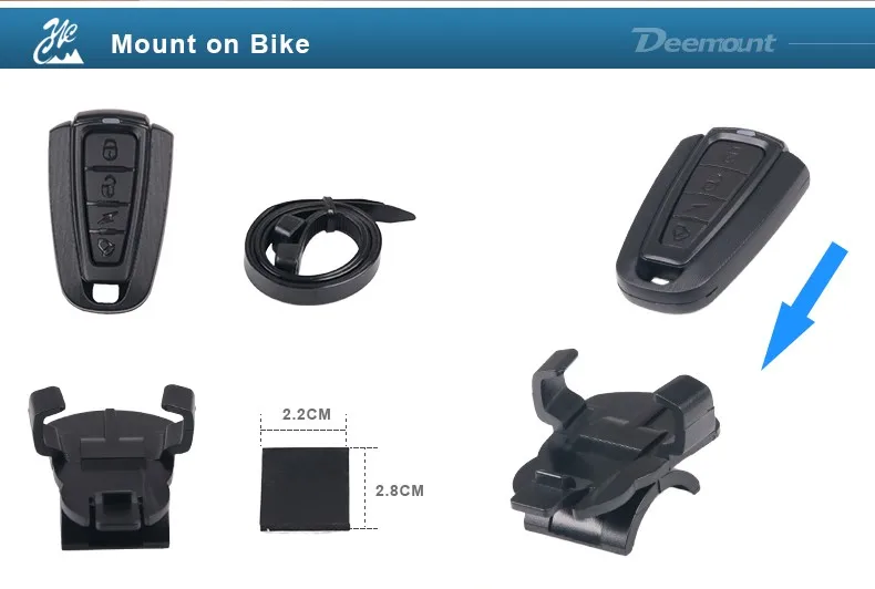Bicycle Rear Light USB Charge Wireless Remote Control Tail Lamp Bike Finder Lantern Horn Siren Warning Anti-theft Alarm Optional