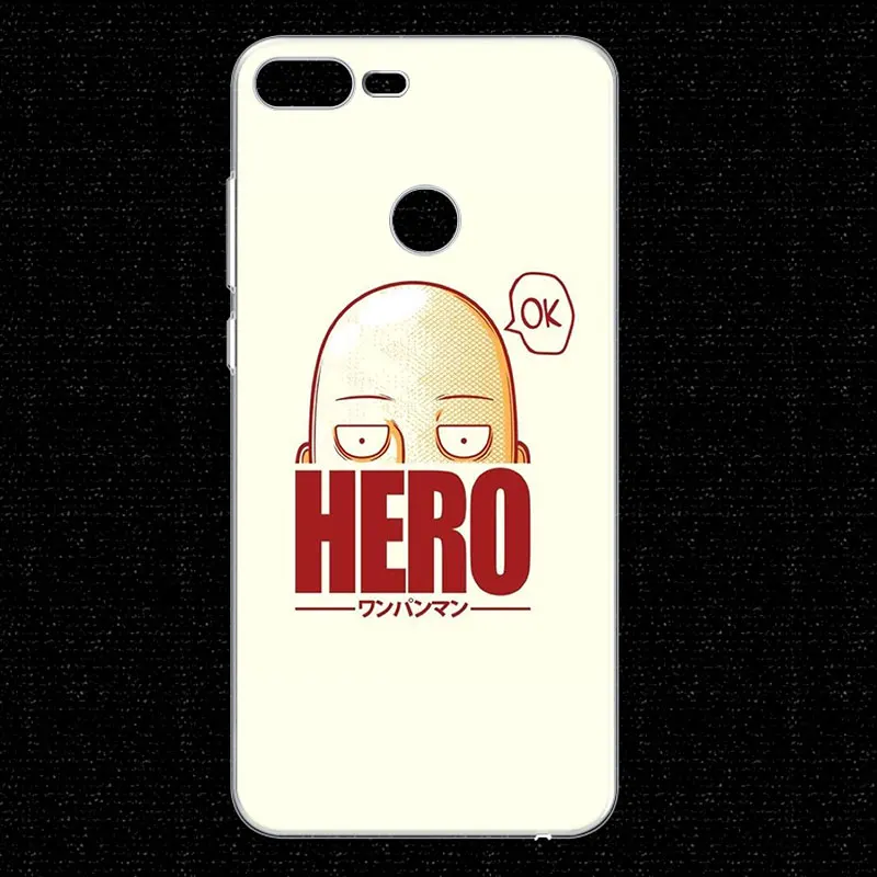 Чехол для телефона Saitama one punch man Мягкий силиконовый чехол Huawei Honor 20 20i 10 9 8 Lite 8X 8C 8A 8S