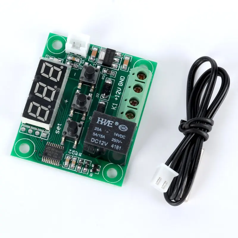 -50-110 Degree DC12V Heat Cool Temp Thermostat Temperature Control Switch Digita