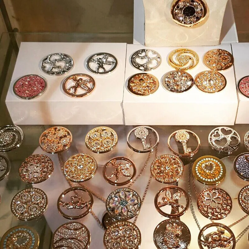 10 шт./лот смешанный посеребренный 33 мм Moneda My Coin диск подходит для держателя монет