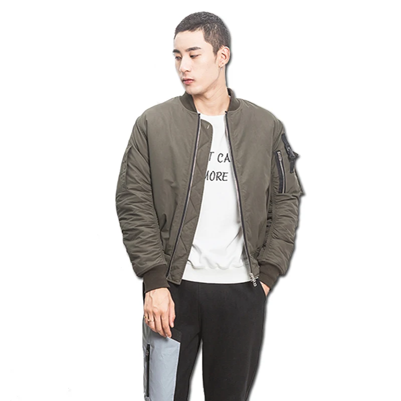 2016 Men Winter Cotton Jackets Coats Sportswear Jaqueta Masculina Men s Casual Fashion Slim Fit Veste