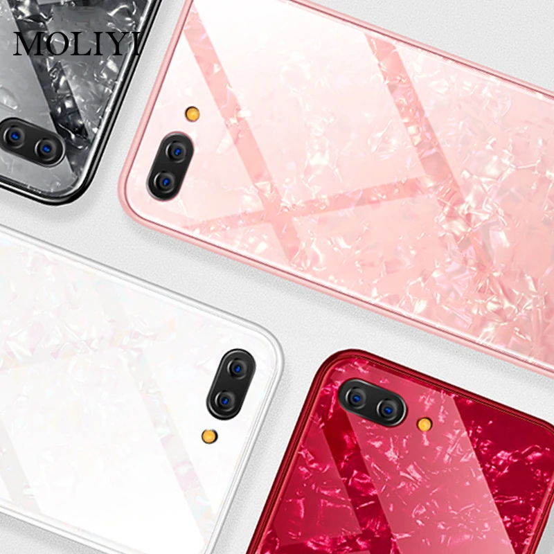 

Phone Case on for Honor 10 9 8 Lite 7A Pro 7C V10 V9 Case for Huawei Nova 2 2S 2i Cover Luxury Bling Glitter Marble Shell Funda