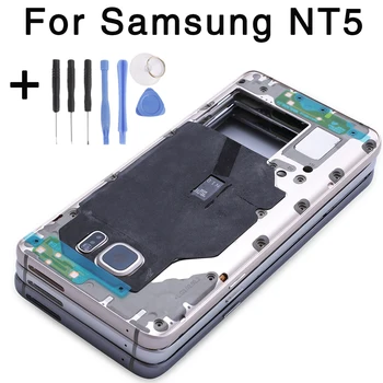 

Middle Frame For Samsung Galaxy Note5 Note 5 N920 Mid Bezel Metal Frame Housing Chassis With Parts Replacement