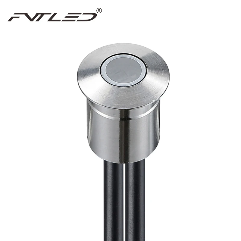 Conduziu a Luz da Escada de Aço Inoxidável ao ar Luminárias de Iluminação Luz + Driver + Controlador Unidades Lotes Inserido Luzes Chão Levou Dc12v Livre 10 - 4 Aço Inoxidável Ao Ar Livre Luminárias de