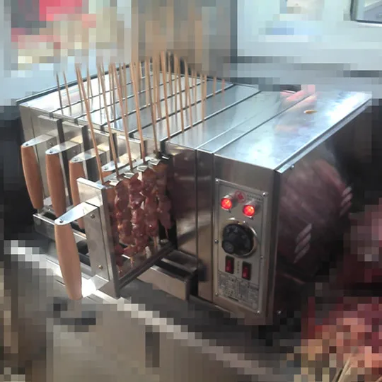 Lamb skewers oven grill skewer electromechanical machine electric