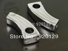 Motorcycle 5″ Chrome Handlebar Pullback Risers For Kawasaki Vulcan 800 900 1500 1600 1700