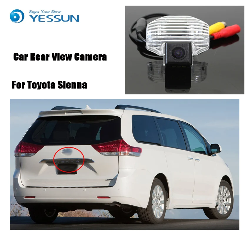 Камера для парковки YESSUN Toyota Sienna Wish камера заднего вида HD CCD ночное видение +