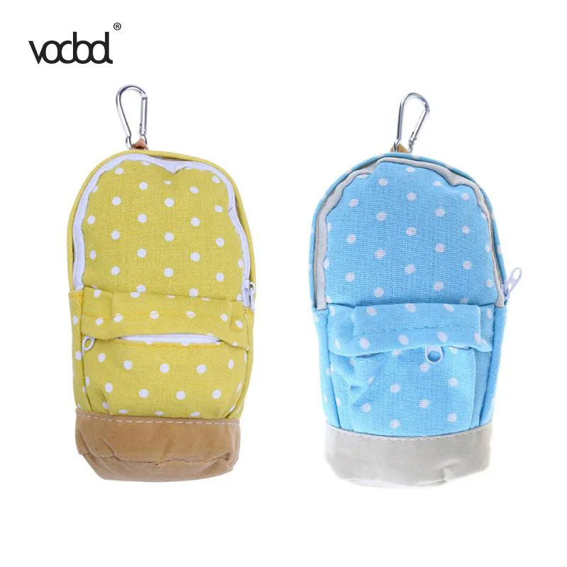 

VODOOL Korean Style Creative Kawaii Canvas Pencil Case Pencil Bag For Kids Student Gift School Supplies Stationery Pouch Ba