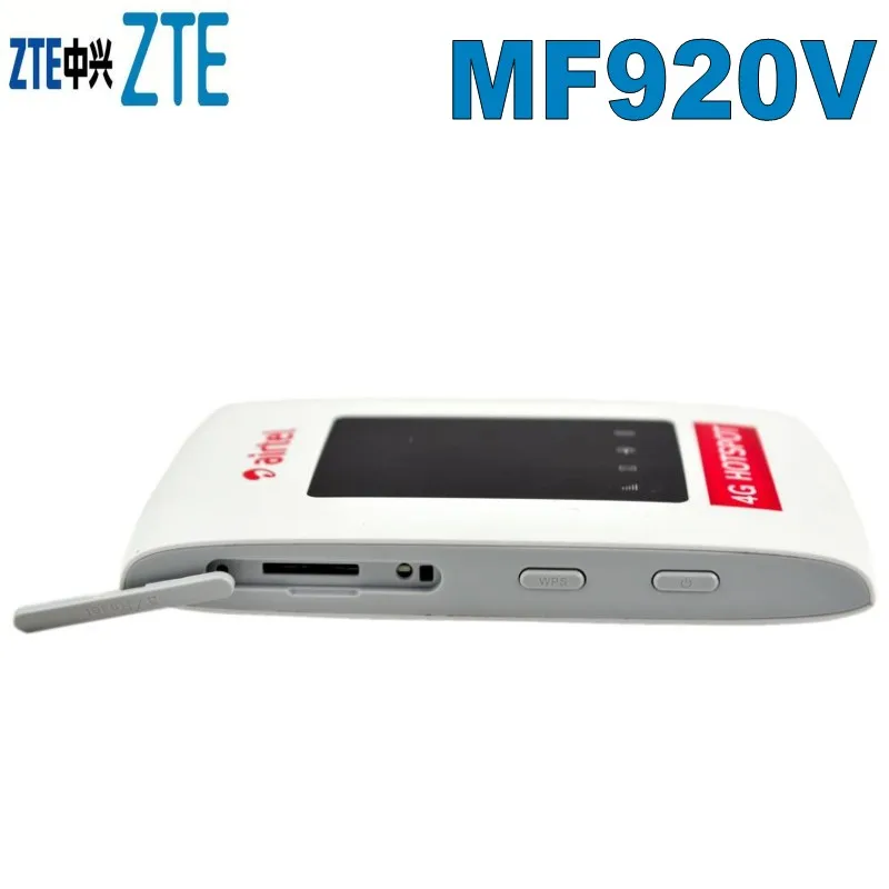 Разблокированный Wi Fi модемный маршрутизатор ZTE MF920V 4G LTE|modem router|wifi modem router4g lte wifi |