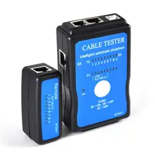 Портативный многомодульный Ethernet сетевой LAN RJ-45 Cat5 RJ11 RJ12 USB BNC LAN Сетевой телефонный кабель тестер Mete внешний удаленный