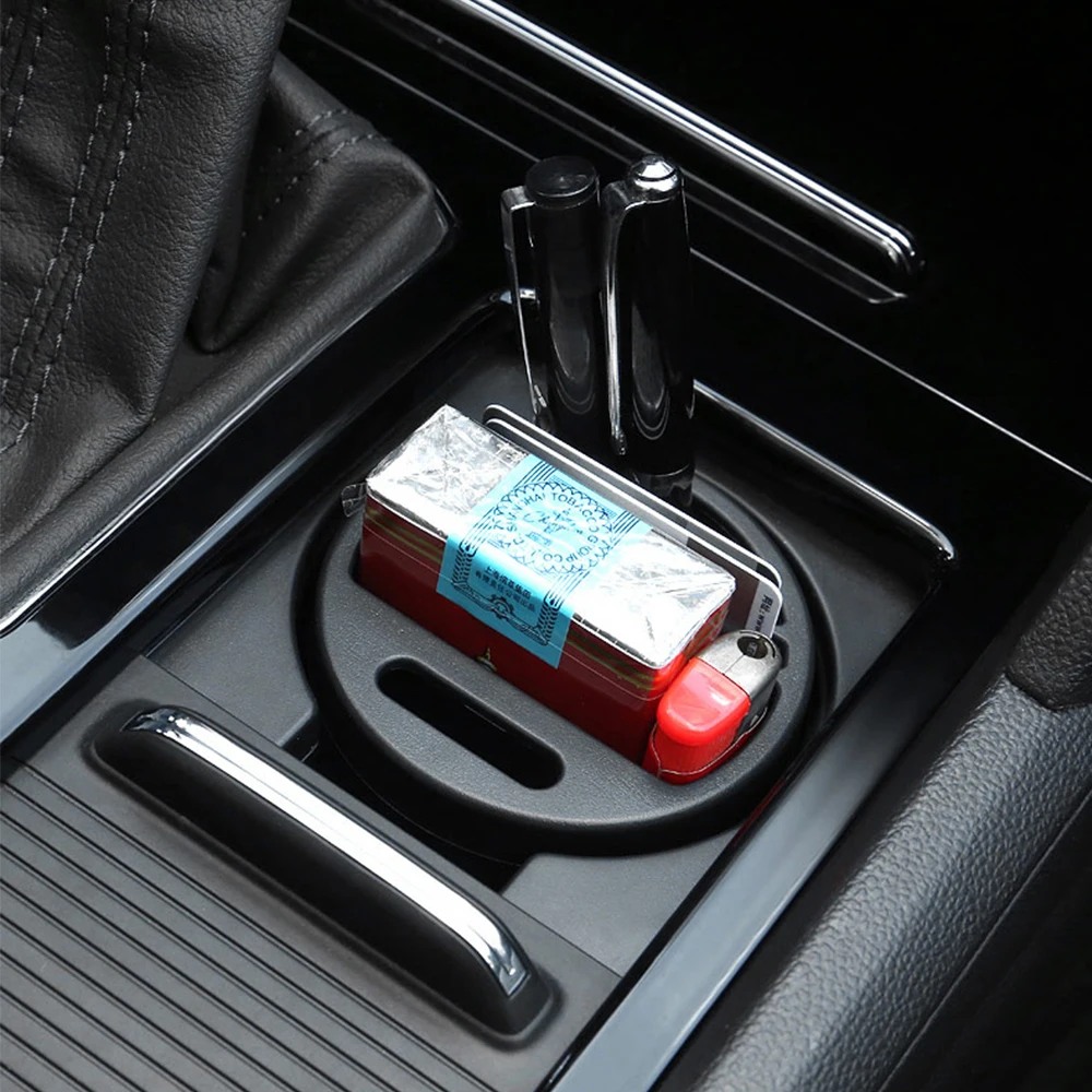 

Car Center Console Organizer Storage Box For Pens Coins Cigarette Keys Cards Cups Universal Automotive Interior Accessories