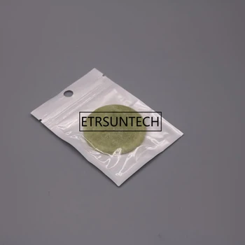 

Eyelash Makeup Tools Natural Tray Container Round Jade Stone Eyelash Tool F1369