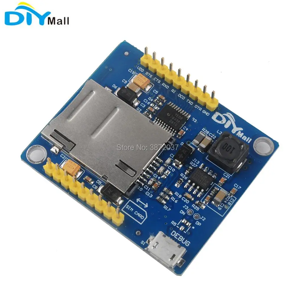 Макетная плата модуля 4G с европейской сетью SIM7100E + антенна для Arduino Raspberry Pi Android Linux