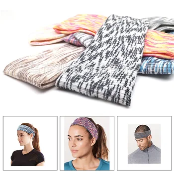 

2019 Yoga Hair Bands Sport Elastic Headbands Sports Yoga Accessory Dance Biker Cotton Hairband Free DHL