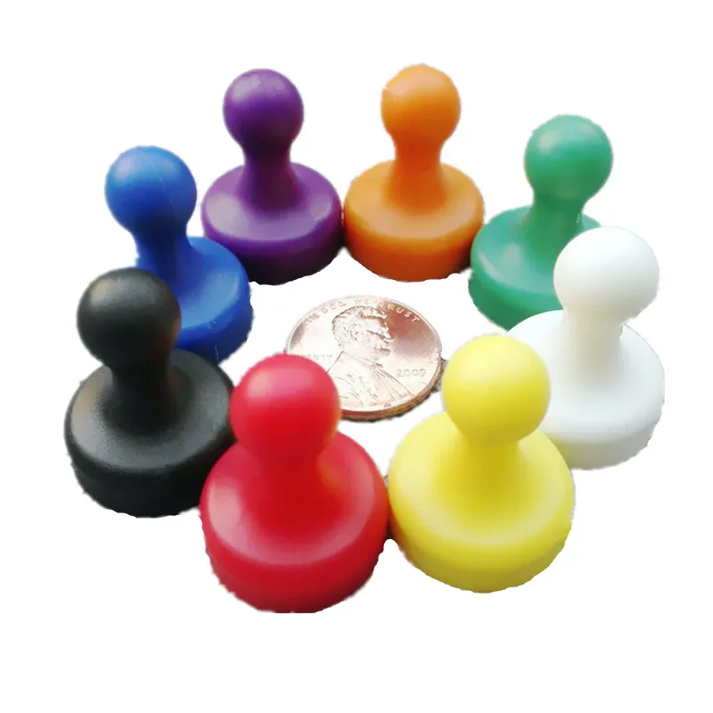 12pcs Drawing Pin Dia. 19.05 mm 8 Colors Large NdFeB