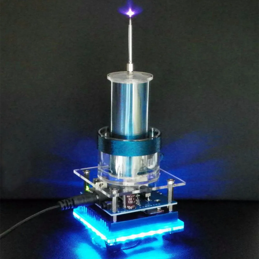 

Music Tesla Coil Module Plasma Wireless Transmission Plasma Speaker Power Adaptor Audio Cable