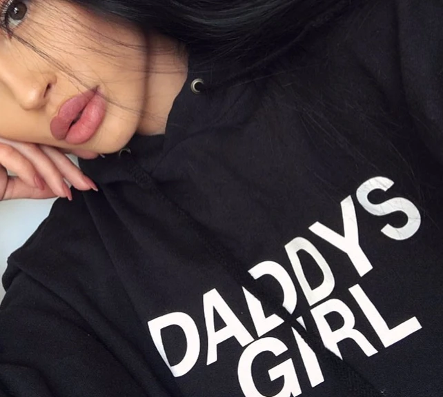 Daddys Толстовка для девочек женские сексуальные толстовки с капюшоном модная