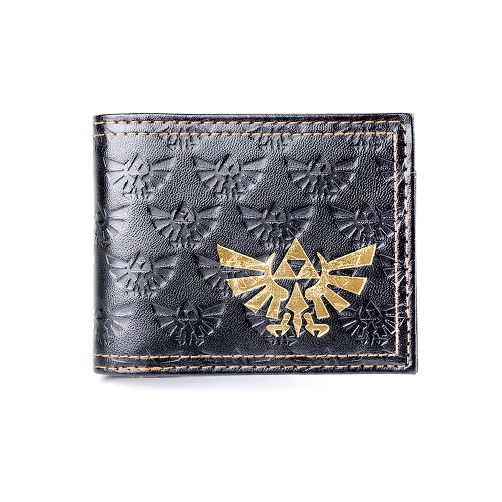 Zelda All Over Emboss With Gold Foil Bi-Fold Wallet 2 x 2in