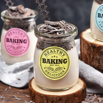 

6pcs 150ml jam jar Baked Pudding Cup Mousse Jelly Yogurt with a High Temperature Glass Bottle Party Jelly Glass Jar Cup