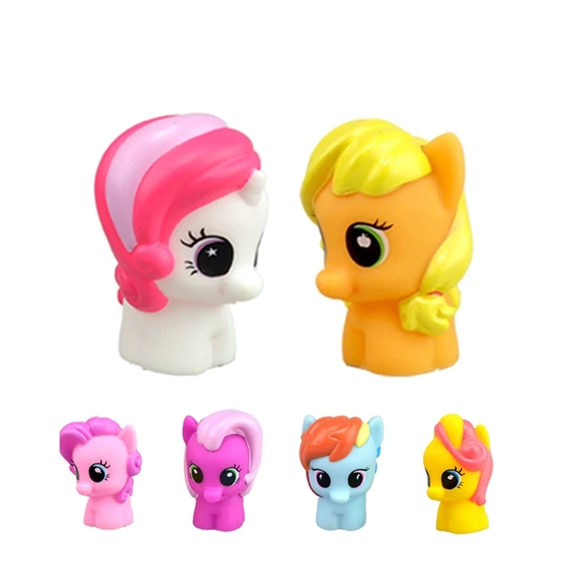 Lanyitoys My Lovely little horses Экшн фигурки игрушки Милая модель пони куклы фигурка Пони для