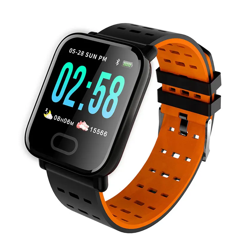 Новый цветной экран Смарт-часы для мужчин Bluetooth для женщин Relogio IP67waterproof Smartwatch сердечного ритма приборы для измерения артериального