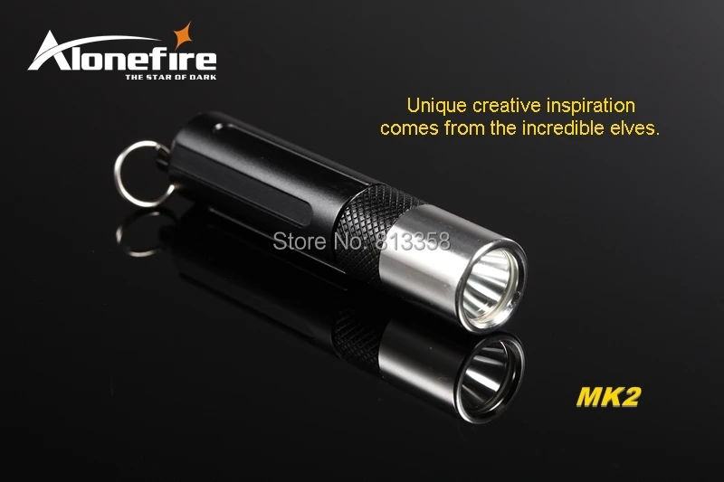 AloneFire эльфы MK2 CREE XP-G R5 светодиодный Легкий Мини светодиодный фонарик брелок-фонарик
