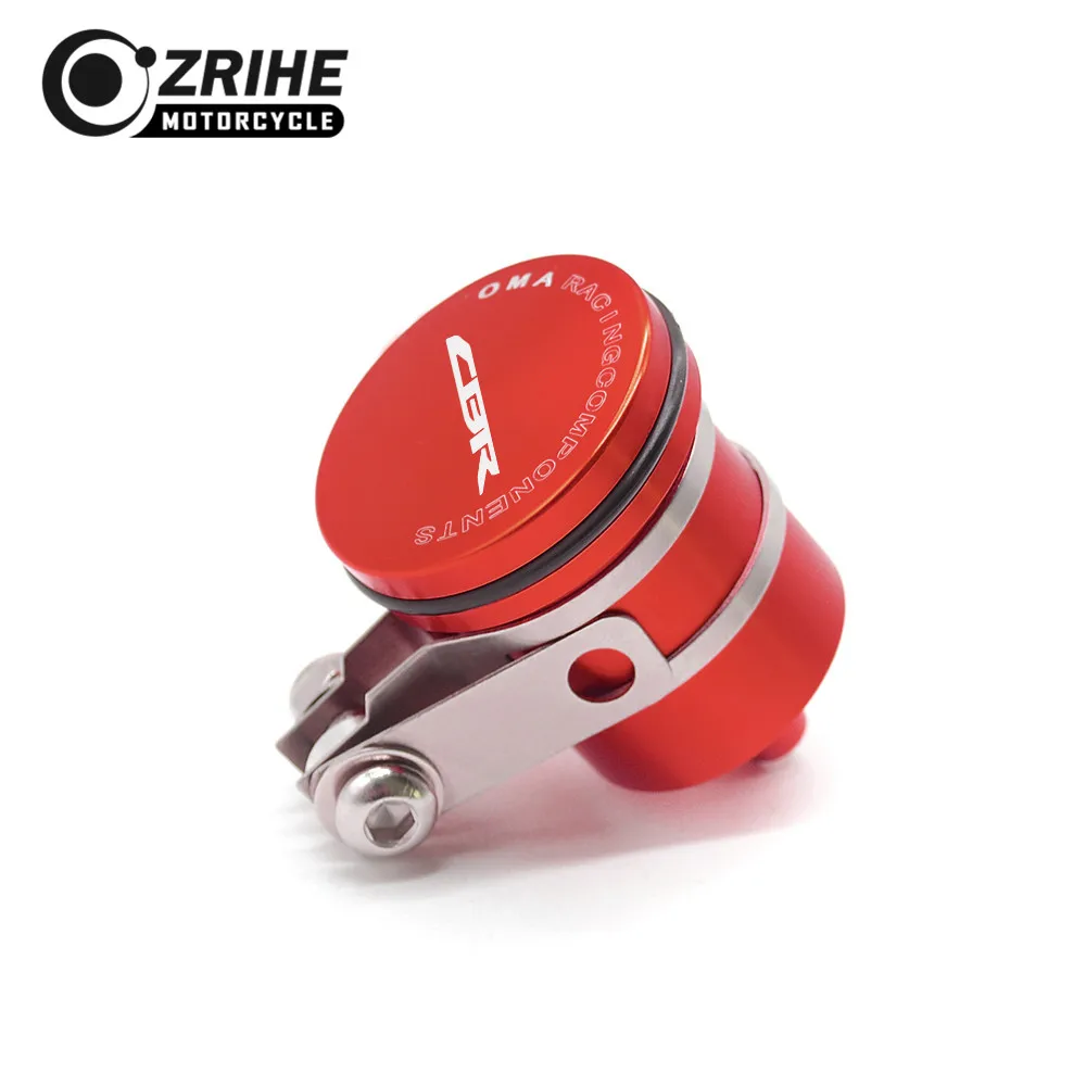 ZRIHE For Honda CBR954RR 2002-2003 CBR600F 2011-2013 Universal Motorcycle Brake Fluid Reservoir Clutch Tank Oil Fluid Cup