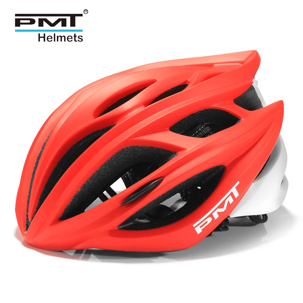 

PMT cycling helmet 2019 MTB mountain bike helmet road men women professional ultralight helm for adult black white red