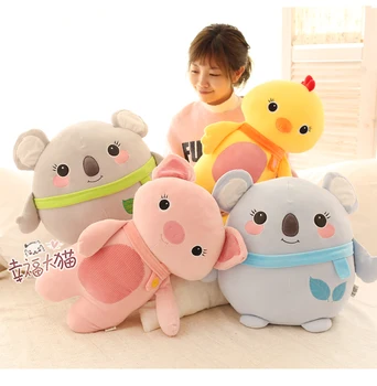

Super Soft Koala elephant pig chicken rabbit plush toy animal doll large size