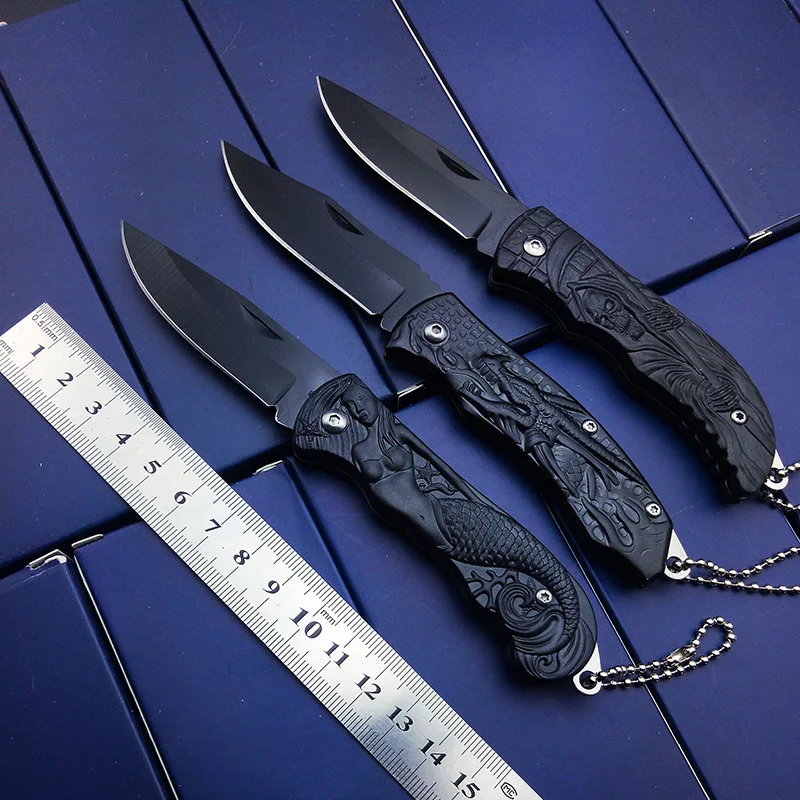 Tactical Knife Keychain Knife Survival Mini Knife Rescue Outdoor Knives