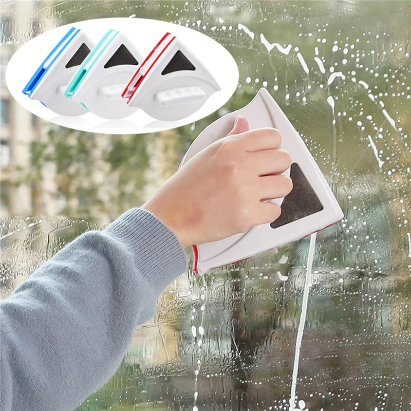 

New Window Wiper Glass Cleaner Brush Tool Double Side Magnetic Brush Washing Windows Glass Brush Cleaning Tool Fish Clean tank