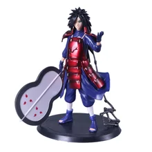 NARUTO PVC Action Figure Uchiha Madara Figure Toys Juguetes 17CM Japanese Anime Naruto Uchiha Madara Model Toy Doll naruto pvc action figure uchiha madara figure toys juguetes 17cm japanese anime naruto uchiha madara model toy doll n11