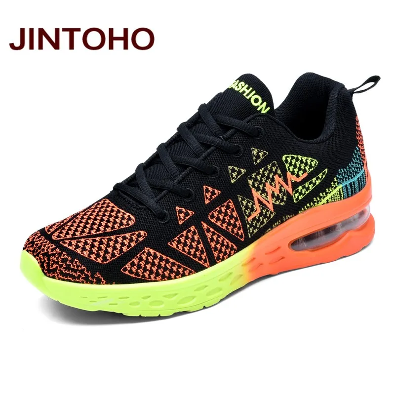 JINTOHO Unisex Lightweight Running Shoes Flywire Men Sneakers Women Sport Running Shoes Outdoor Athletic Walking Shoes