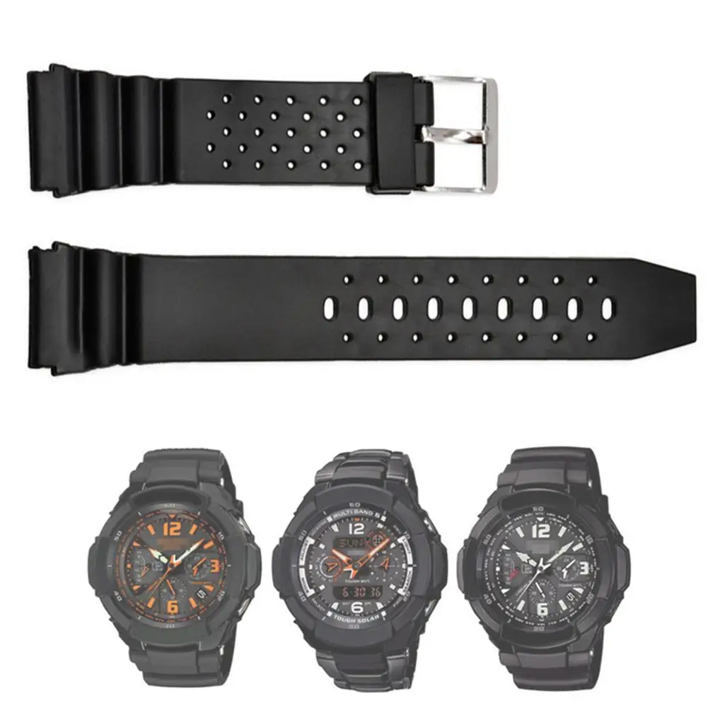 

12/14/18/20/22mm Replacement Sport Watch Band Wrist Strap for Casio G-Shock Replacement Sport Watch Band
