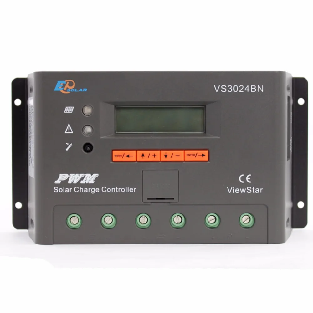 Epsolar VS3024BN 30A ViewStar VS3024BN 12V 24V Auto EP PWM Solar Charge Controller LCD Display Epsolar VS3024BN 30A ViewStar VS3024BN 12V 24V Auto EP PWM Solar Charge Controller LCD Display