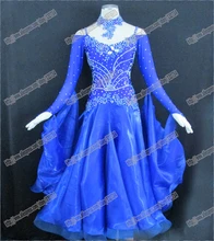 Modern Waltz Tango Ballroom Dance Dress, Smooth Ballroom Dress,Standard Ballroom Dress Girls B-0135