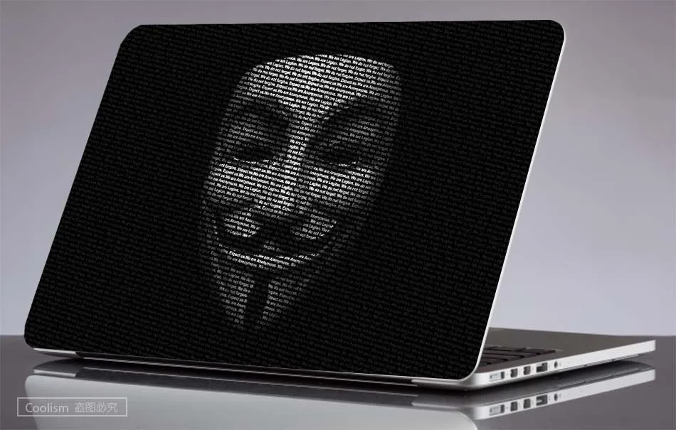 V для Vendetta ноутбука Наклейка кожа для Macbook Наклейка Pro Air retina 1" 12" 1" 15" Mac поверхность Книга защитный полный Чехол Кожа