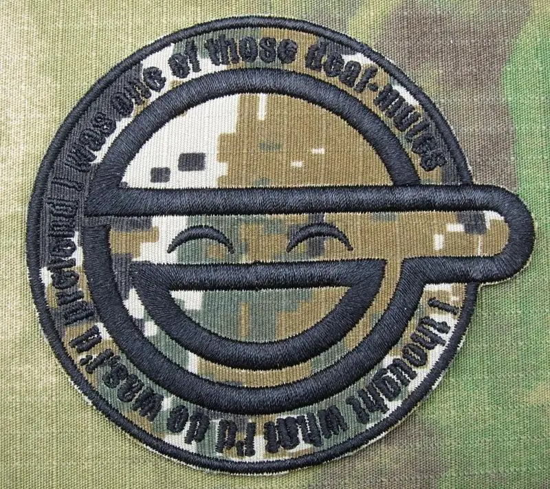 Digital Woodland Ghost In Shell Stand Alone Complex The Laughing Man Embroidery Patch B2791 Embroidery Patch The Patchpatch Men Aliexpress