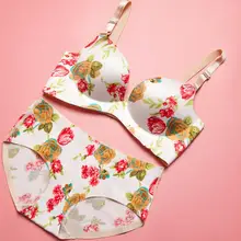 ChenKe/Лидер продаж, Брендовое нижнее белье, розовый женский комплект с бюстгальтером, женский сексуальный бесшовный бюстгальтер и трусики, большие размеры, модный бюстгальтер пуш-ап, нижнее белье