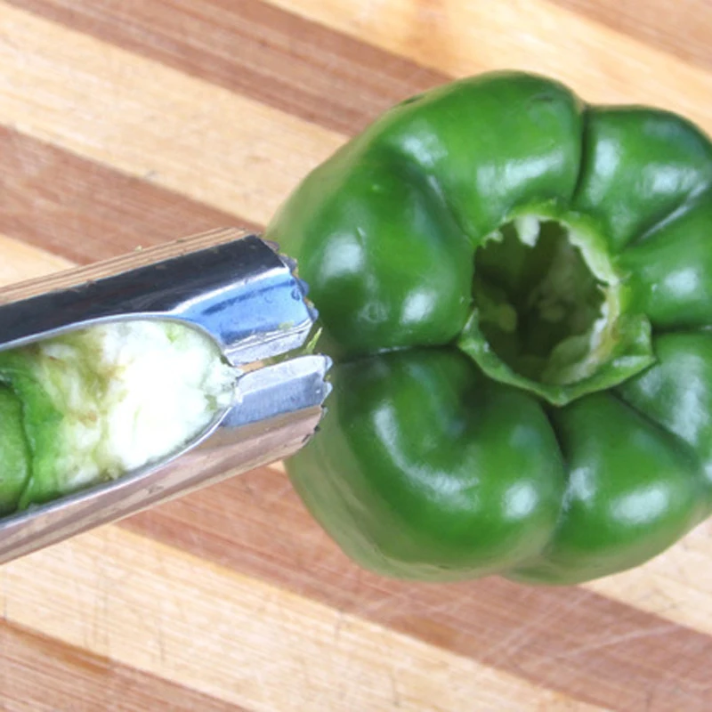 

Stainless Steel Apple Seed Remover Core Cutter Knife Angle Grinder and Digs Fruit Slicer Cut Vegetable Kitchen Gadget Center