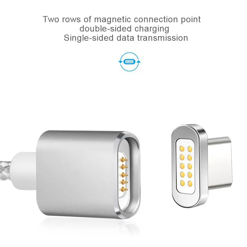 Кабель USB Type C для быстрой зарядки провод кабель c Samsung Xiaomi магнитное зарядное